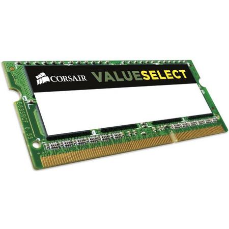 Corsair ValueSelect CMSO2GX3M1C1600C11 2GB DDR3L SODIMM 1600MHz (1 x 2 GB)