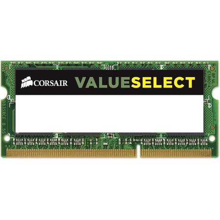 Corsair ValueSelect CMSO8GX3M1C1600C11 8GB DDR3L SODIMM 1600MHz (1 x 8 GB)
