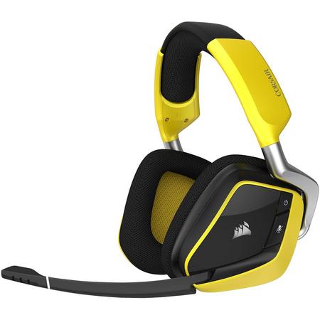 Corsair Void Pro RGB Wireless - Gaming Headset - Special Edition - Dolby Headphone 7.1 - Yellow/Black - PC
