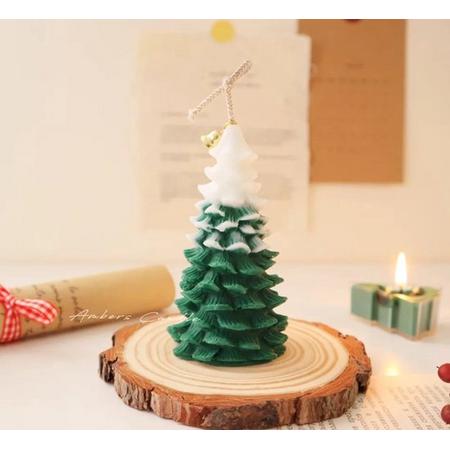 Dennen boom kaarsen mal - Siliconen mal - kaars mal - 3D boom - DIY kaarsen maken - Gieten - Zeep maken - Cake bakken - Kaarsen maken