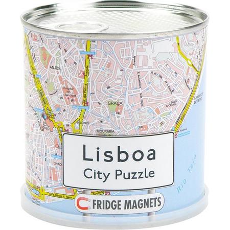 Extragoods Lisboa city puzzle magnets