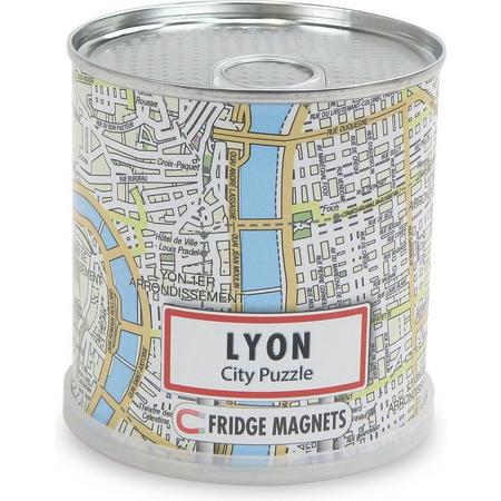 Extragoods Lyon city puzzle magnets