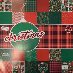 Deco Time - Christmas Designpad - Kerst Designblok - 24 vellen met 24 designs - Craft Sensations - one till 25