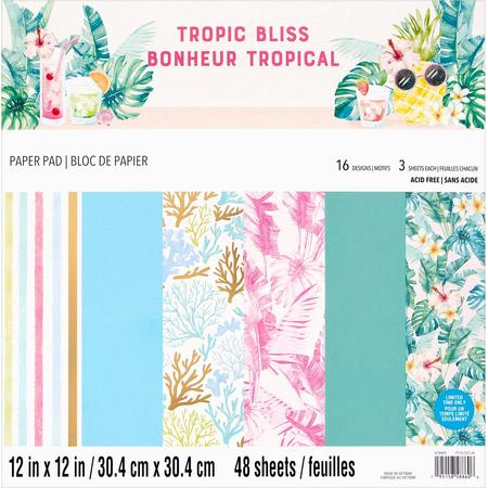 Tropical Bliss 12x12 Inch Paper Pad (MSE7835)