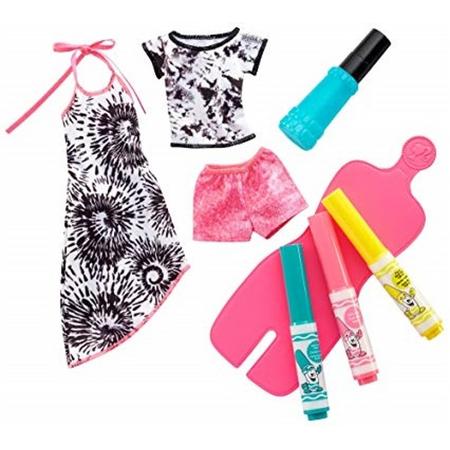 Barbie - Crayola -Tie-Dye Fashions (set 1)