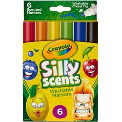 Crayola - Afwasbare markers - Silly Scents - Fruit - 6 stuks
