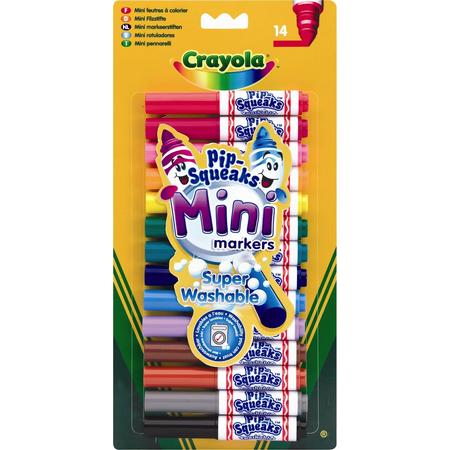Crayola 14 Pipsqueaks mini viltstiften