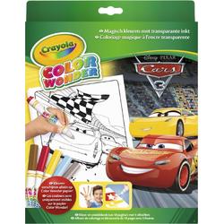 Crayola Color Wonder box set Cars 3 - Kleurboek incl. 5 Stiften