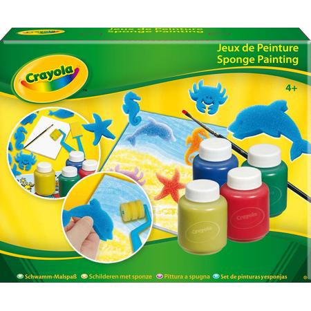 Crayola Hobby: schilderen met spons (M)