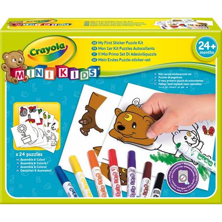 Crayola Mini Kids - Stickerpuzzel set