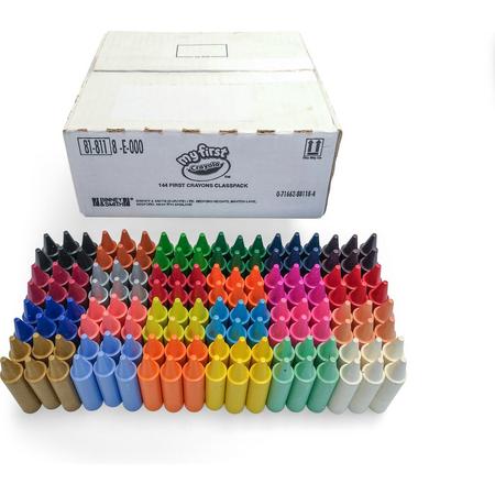 Crayola Schoolverpakking 144 jumbo waskrijtjes