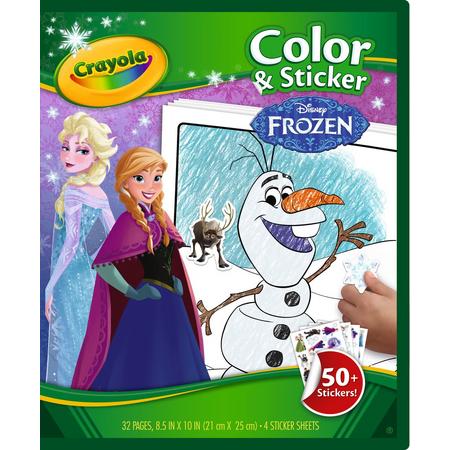 Frozen Kleurboek met stickers