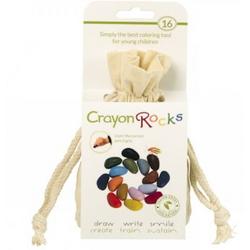 Crayon Rocks 16 kleuren in een katoenen zakje