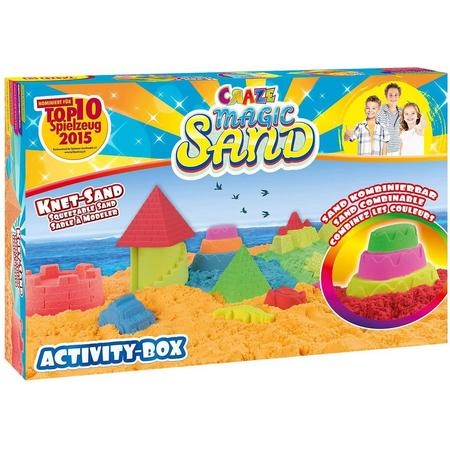 CRAZE Craze_52700 52700 - Magic Sand Activity Box., 700 g Kinetic sand - speelzand
