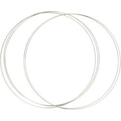 Metalen Ringen 3mm [ Dromenvangers Zonnehangers ] - 35 cm 6 STUKS.