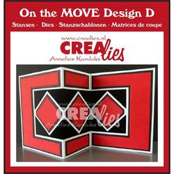Crealies - On The Move Snijmallen Design D