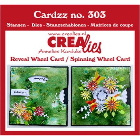 Crealies Cardzz - 2x Draaikaart