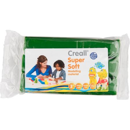 Creall - Boetseerklei Supersoft - Groen - 500 gram