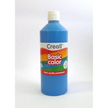 Creall Basic Color plakkaatverf - primair blauw 500 Milliliter