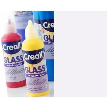 Creall Glass - glasstickerverf frost 1 Fles - 80 Mililiter 20566
