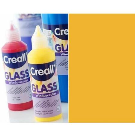 Creall Glass - glasstickerverf oranje 1 Fles - 80 Mililiter 20508