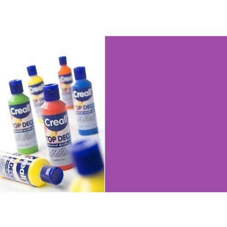 Creall Top-deco - acrylverf lavendel paars 1 Fles 80 Mililiter 91524