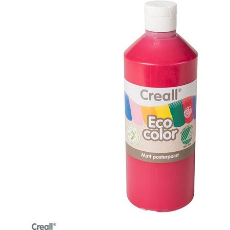 Creall-eco color plakkaatverf donkerrood