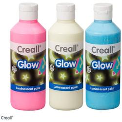 Creall Glow lichtgevende verf - 3x250ml