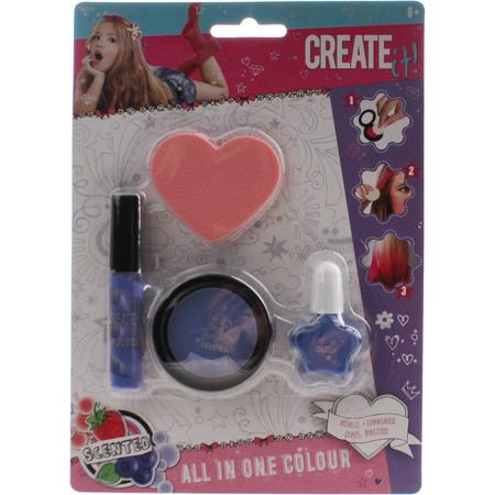 Create It! All In One Make-up Set 4-delig Paars