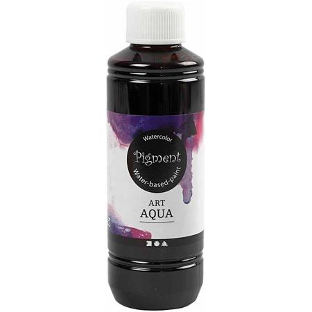 Aqua  Pigment Aquarelverf, bruin, 250 ml