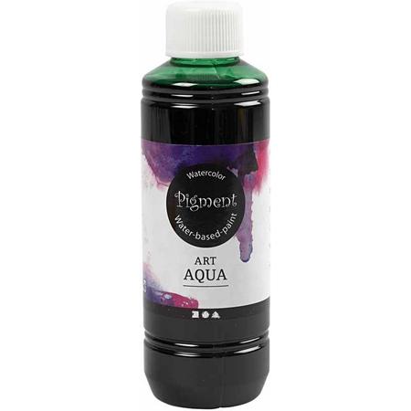 Aqua  Pigment Aquarelverf, groen, 250 ml