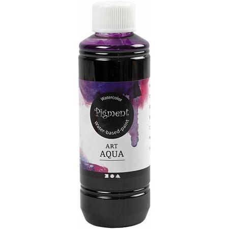Aqua  Pigment Aquarelverf, paars-rood, 250 ml