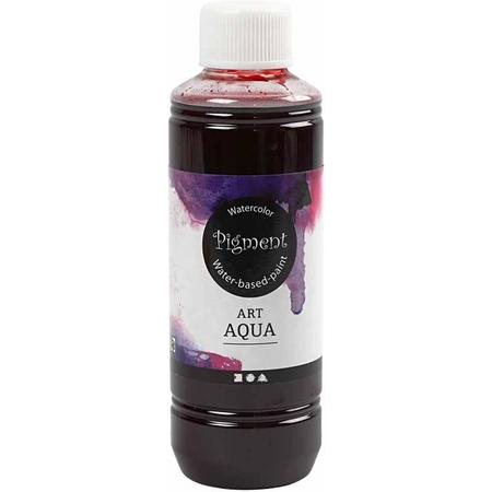 Aqua  Pigment Aquarelverf, rood, 250 ml
