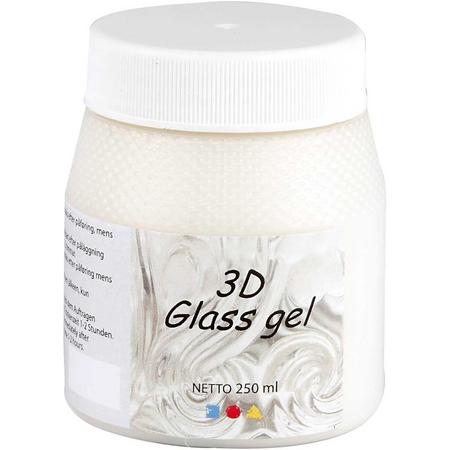 Glass Gel 3D, ivoor, 250 ml