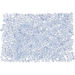 Rocailles, afm 15/0 mm, d: 1,7 mm, 500 gr, lichtblauw