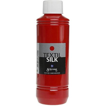 Textil Silk, carmine red, 250 ml