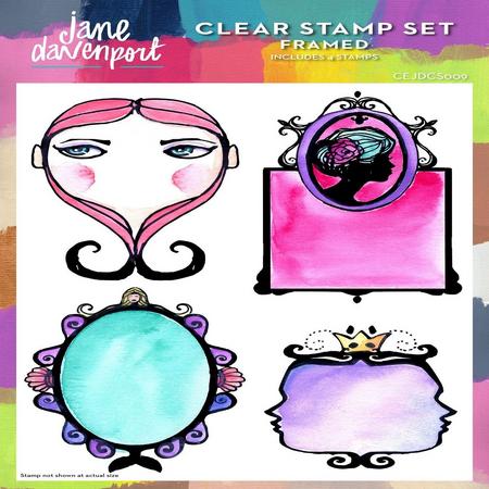 Creative Expressions Clear Stamp Set Framed