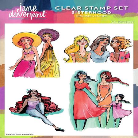 Creative Expressions Clear Stamp Set Sisterhood