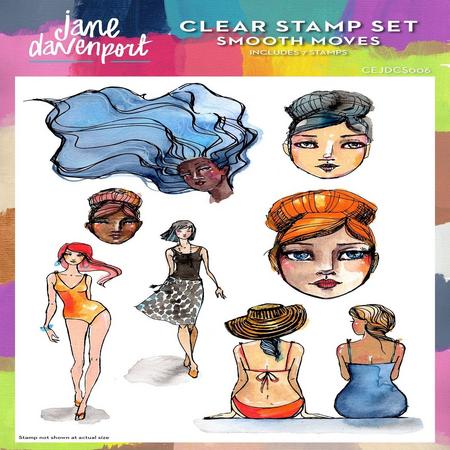 Creative Expressions Clear Stamp Set Smooth Moves