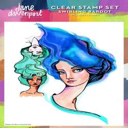 Creative Expressions Clear Stamp Set Swirling Bardot