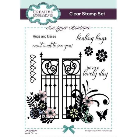 Designer Boutique Walk On In Clear Stamps (UMSDB104)