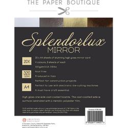 The Paper Boutique Cardstock - 20 vellen - Spiegelkarton - A4