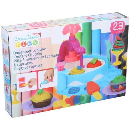 Creative Kids Speelgoed Kleiset Cupcakes 23-delig