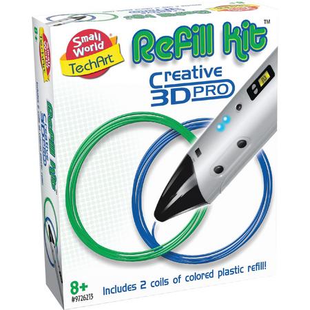 Refill kit 3d pen Creative blauw en groen
