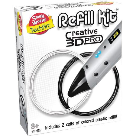 Refill kit 3d pen Creative zwart en wit