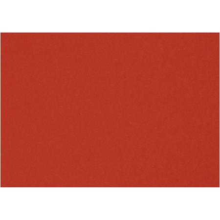Decoratie Karton, vel 460x640 mm, helder rood, 25 vellen