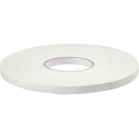 Dubbelzijdig foam tape, b: 12 mm, 15 m