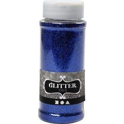 Glitter, blauw, 110 gr