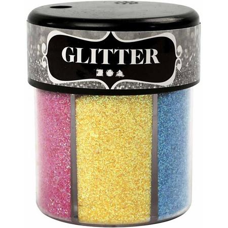 Glitter - Assortiment, 6x13 gr