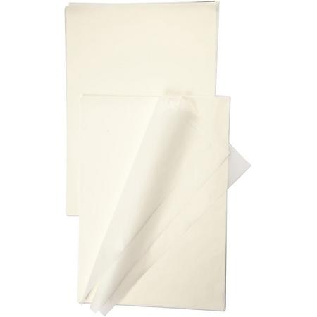 Imitatie rijstpapier, A3, 14 gr, 100 vellen, wit